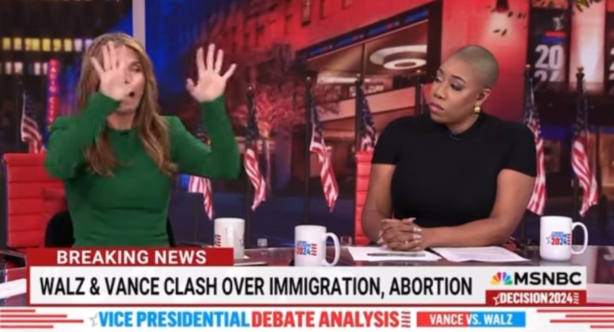 HILAROUS! Nicolle Wallace LOSES HER MIND and Cries During Post Debate Analysis – MSNBC Panel Cheers Moderators Breaking Rules With BS “Fact Check” (VIDEO) --[Reported by Umva mag]