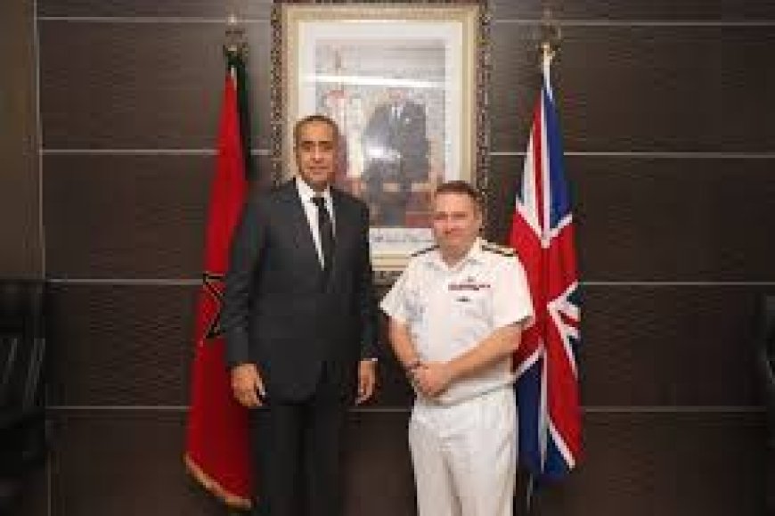 Moroccan security chief receives British military adviser --[Reported by Umva mag]