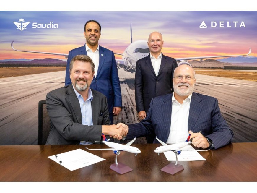 Saudia Signs Codeshare Agreement with Delta Air Lines --[Reported by Umva mag]