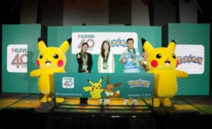 Catch awesome adventures at 7-Eleven: Pokémon teams up with convenience store giant for special merch and more --[Reported by Umva mag]