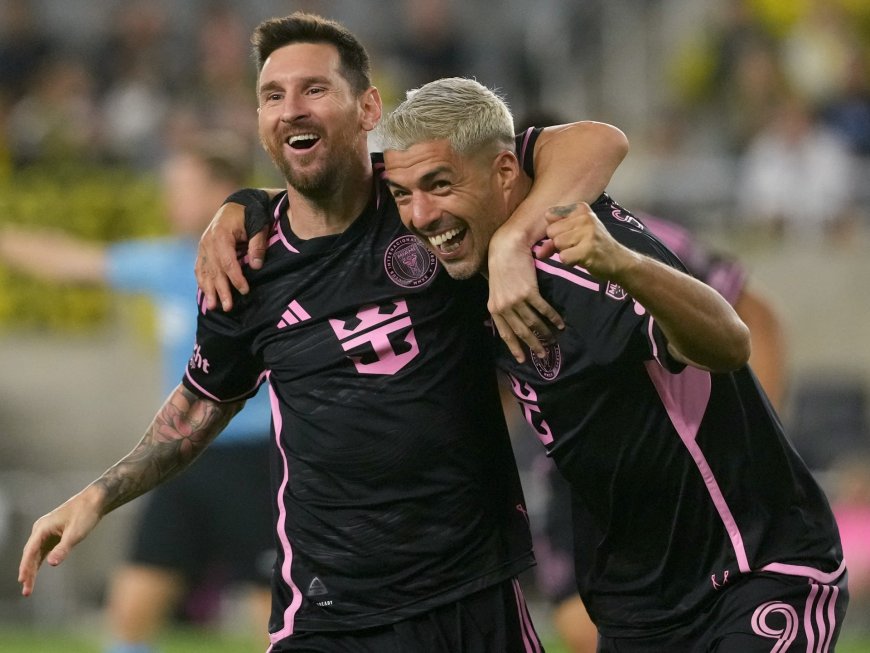 Messi double helps Inter Miami edge Columbus 3-2 for MLS Supporters’ Shield --[Reported by Umva mag]