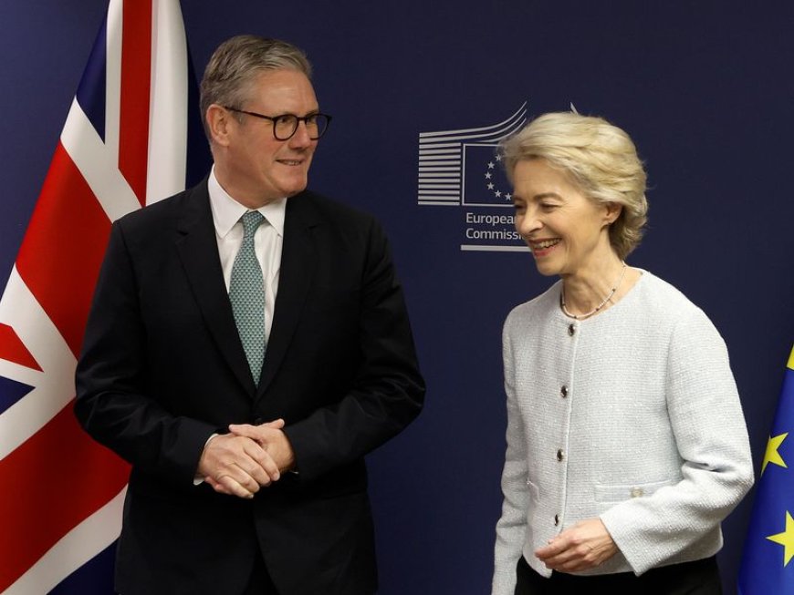 EU-UK: British prime minister in Brussels in pursuit of EU relations reset --[Reported by Umva mag]