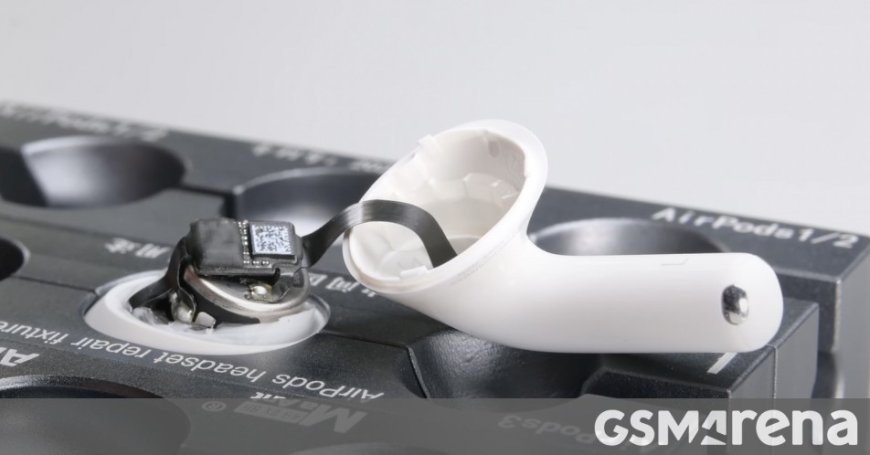 Teardowns of new AirPods show no major repairability gains --[Reported by Umva mag]