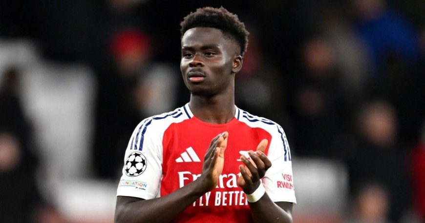 Bukayo Saka makes up with Arsenal legend after he was accused of lacking ‘consistency’ --[Reported by Umva mag]