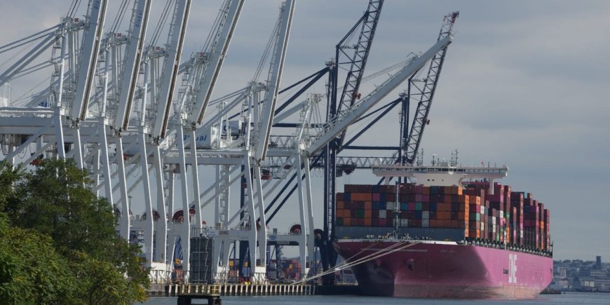 There's already a queue of cargo ships backing up at US ports --[Reported by Umva mag]