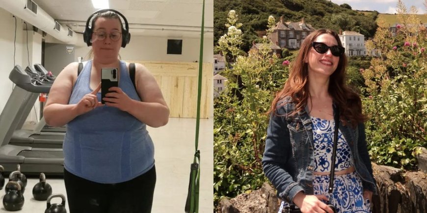 A woman who lost 159 pounds shared how her diet changed before and after --[Reported by Umva mag]