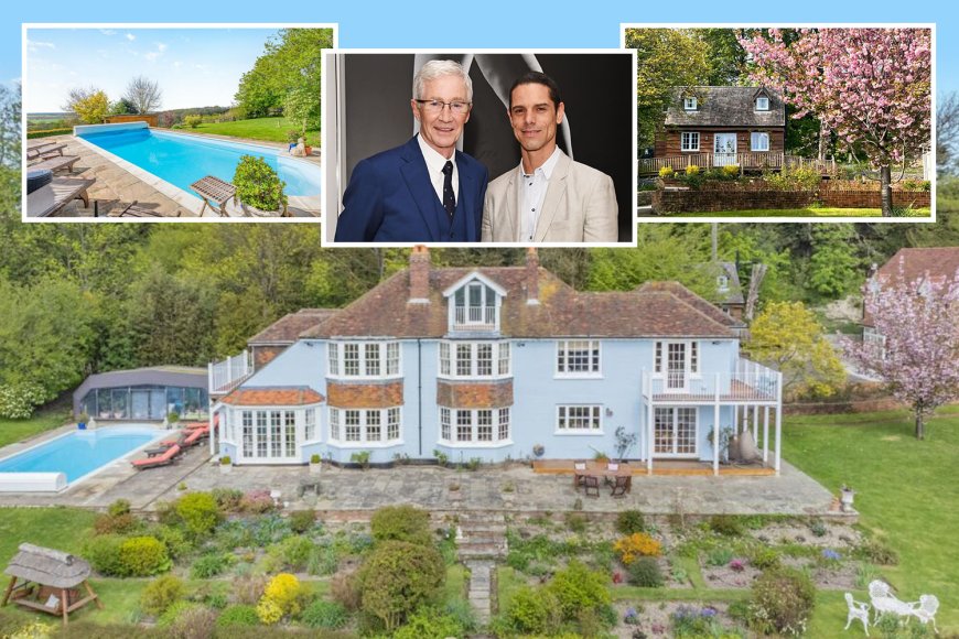 Paul O’Grady’s huge countryside mansion with pool and ‘witch’s cottage’ goes on sale for £3.5m after row with neighbours --[Reported by Umva mag]