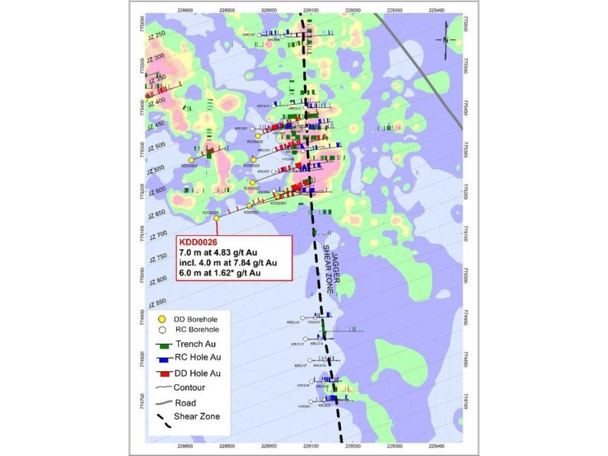 Kobo Resources Intersects 7.0 Metres at 4.83 g/t Au in Strong Initial Results at the Jagger Zone from Resumed 2024 Diamond Drilling Program at its Kossou Gold Project --[Reported by Umva mag]