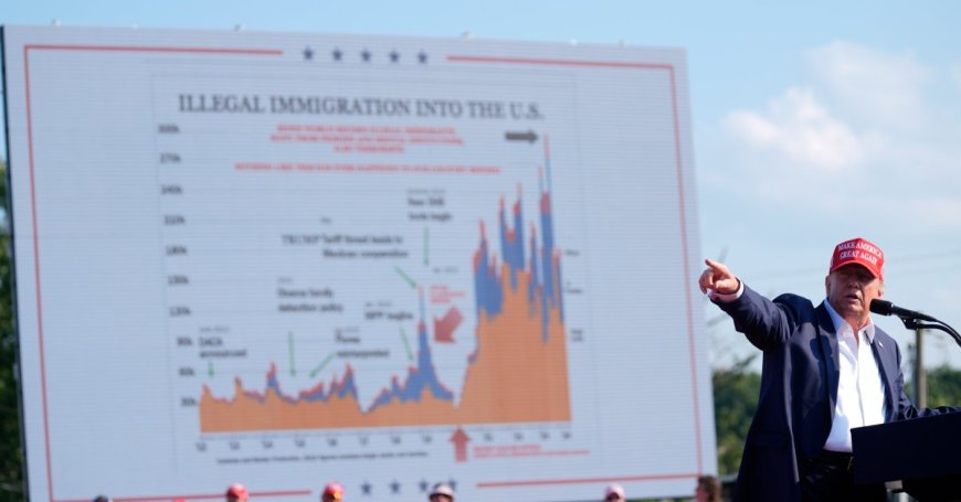 How Trump Credits an Immigration Chart for Saving His Life and What the Graphic is Missing --[Reported by Umva mag]