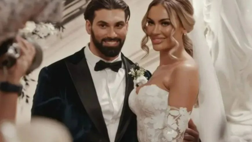 Shock moment MAFS bride squirms in horror as new husband showers her with ‘compliments’ and can’t keep his hands off her --[Reported by Umva mag]