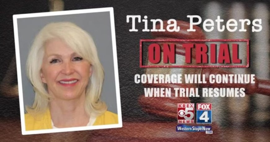 Gold Star Mom Tina Peters Faces Sentencing Today for Protecting the Vote in 2020 Election – LIVE-STREAM VIDEO Starting at 9:30 MT --[Reported by Umva mag]