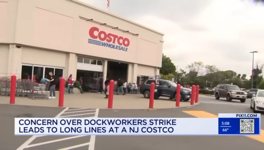 Here We Go: Panic Buying at Costco Over Port Strike Fears --[Reported by Umva mag]