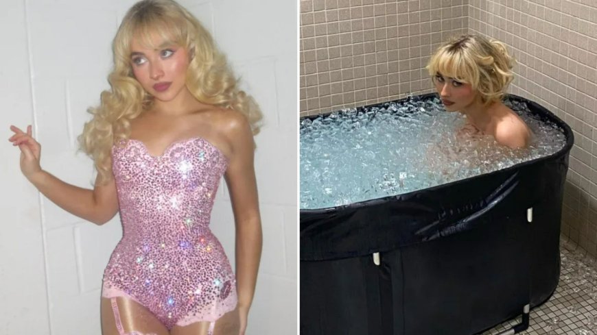 Sabrina Carpenter strips completely naked for ice bath backstage on huge tour --[Reported by Umva mag]