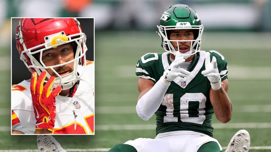 Travis Kelce jokingly references ‘Second Amendment’ in defense of Jets player’s finger gun celebration --[Reported by Umva mag]