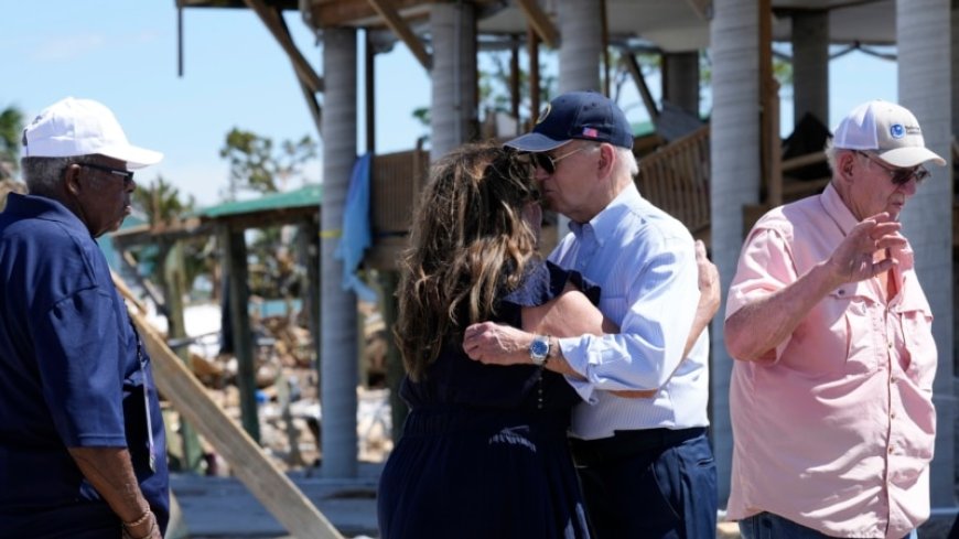 Biden surveys Hurricane Helene's damage in southeastern US states --[Reported by Umva mag]