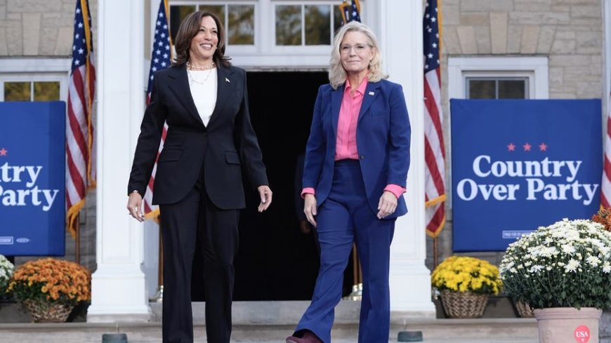 Kamala Harris teams up with Liz Cheney in the birthplace of the Republican Party --[Reported by Umva mag]