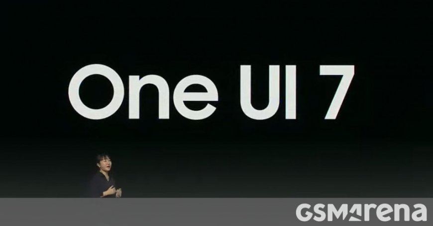 Samsung One UI 7 based on Android 15 is only arriving next year --[Reported by Umva mag]