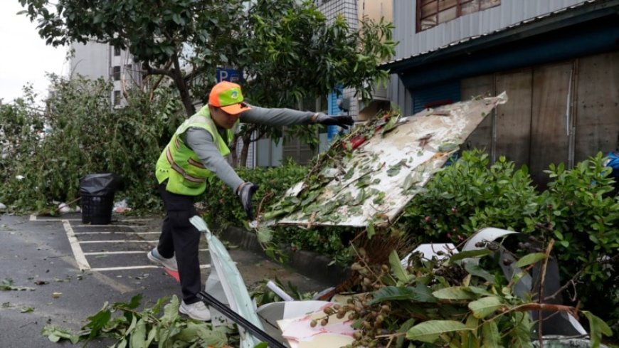 Work and travel resume across Taiwan after Typhoon Krathon dissipates --[Reported by Umva mag]