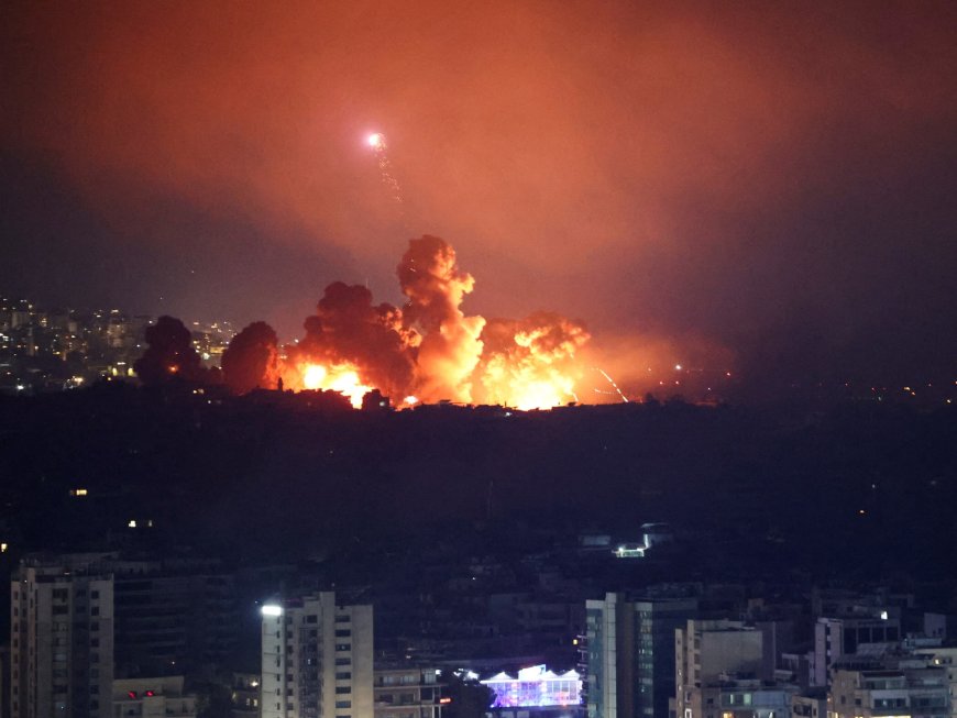 Israel rocks Beirut with huge attack and cuts off main Lebanon-Syria road --[Reported by Umva mag]