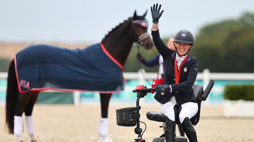 Paralympic equestrian rider reflects on finally winning gold in fifth Games in Paris --[Reported by Umva mag]