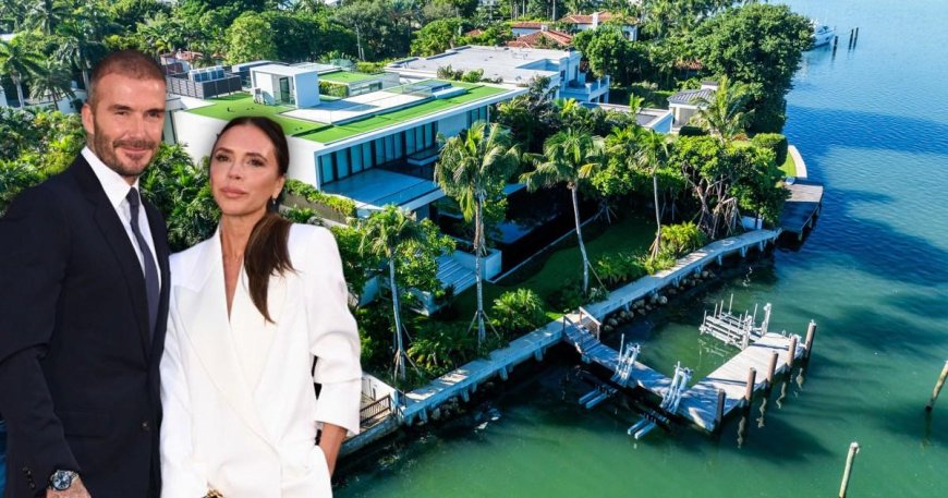 David and Victoria Beckham ‘set to splurge on $60,000,000 Miami mansion’ with its own rooftop bar --[Reported by Umva mag]