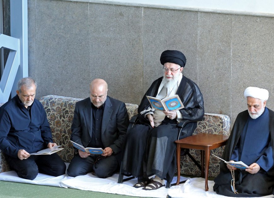 Khamenei says Iran and its allies will not back down from Israeli attacks --[Reported by Umva mag]