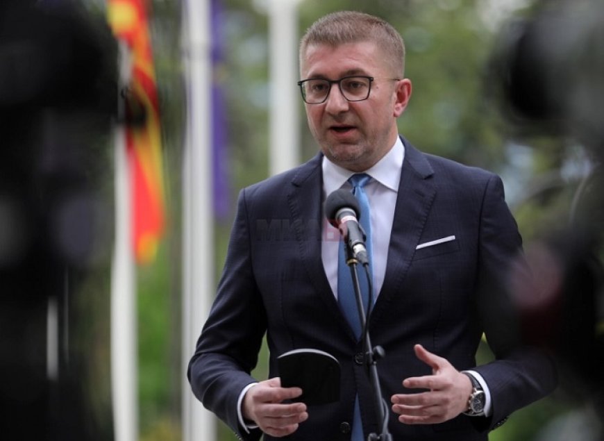 Mickoski: If there is a will, there is a way to avoid the bilateralization of the entire process with Bulgaria --[Reported by Umva mag]