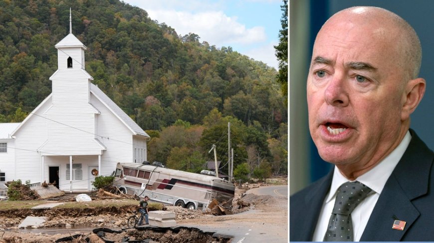 Mayorkas' claim that FEMA is 'tremendously prepared' comes back to haunt him amid Helene aftermath --[Reported by Umva mag]