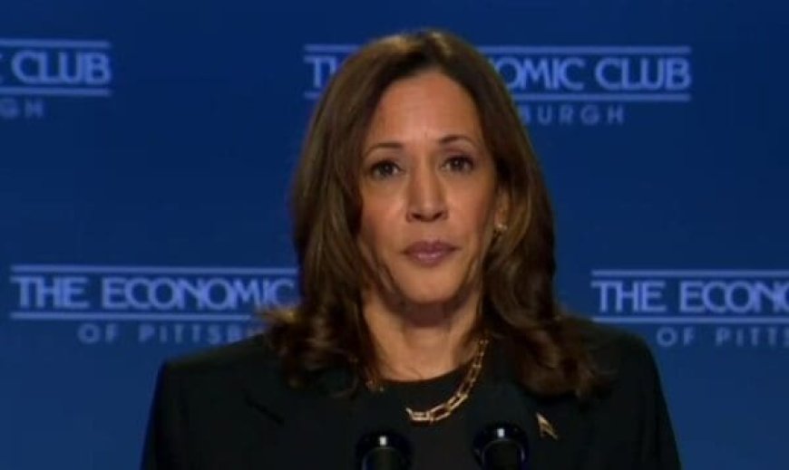 Kamala Harris Lays Out Her Economic Vision As Trump Has Economy Speech Disaster --[Reported by Umva mag]