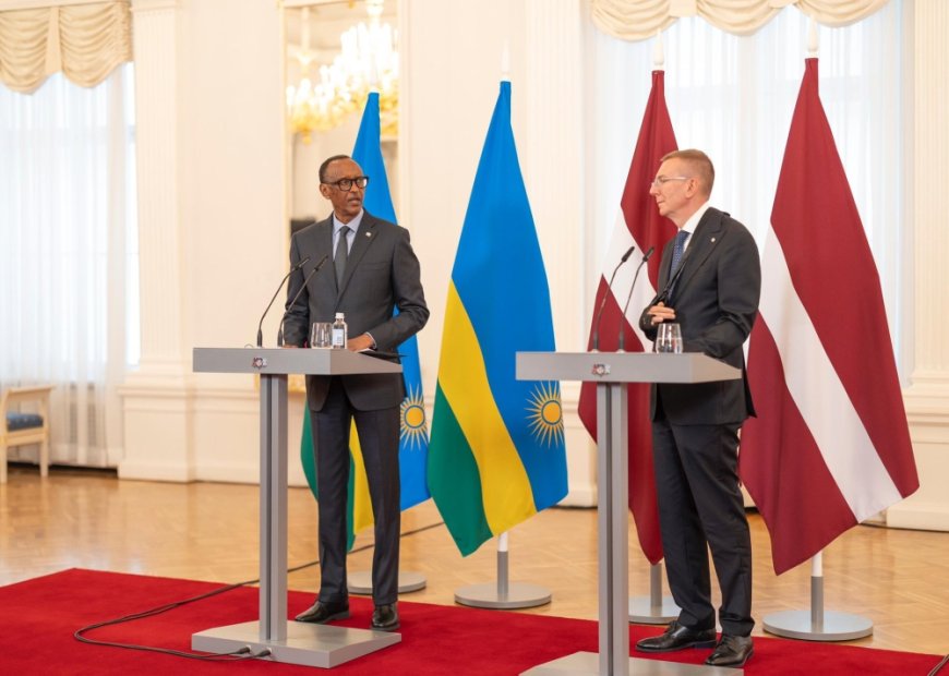 Kagame, Latvian president talk economic, political cooperation --[Reported by Umva mag]