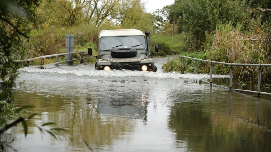 Brits brace for month’s worth of rain with cars underwater & huge waves crashing off coast as UK drenched by downpours --[Reported by Umva mag]