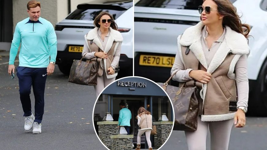 Charlotte Dawson seen with cheating fiance Matt for first time since they reunited as they go on frosty birthday trip --[Reported by Umva mag]