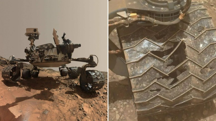 Nasa reveals shock images of battered Mars rover after ‘worst abuse’ in its search for alien life --[Reported by Umva mag]