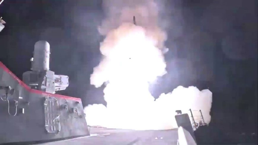 WATCH: US destroyer fires ballistic missile interceptors to defend Israel against Iranian barrage --[Reported by Umva mag]