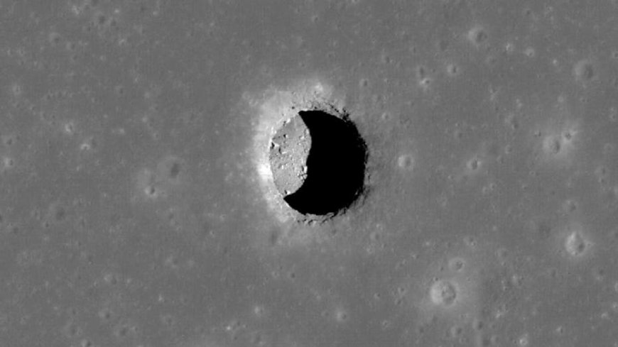 Scientists discover massive cave on moon that could be used to shelter astronauts --[Reported by Umva mag]