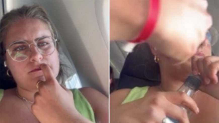 Airline passenger goes viral for recording neighbor's midflight photo attempts --[Reported by Umva mag]