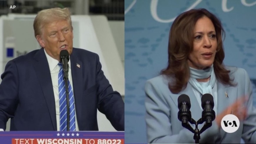 Trump, Harris enter last month of campaigning --[Reported by Umva mag]