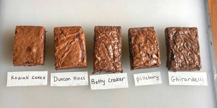 I'm a professional baker. I made 5 brands of boxed brownie mix to see which is the best. --[Reported by Umva mag]