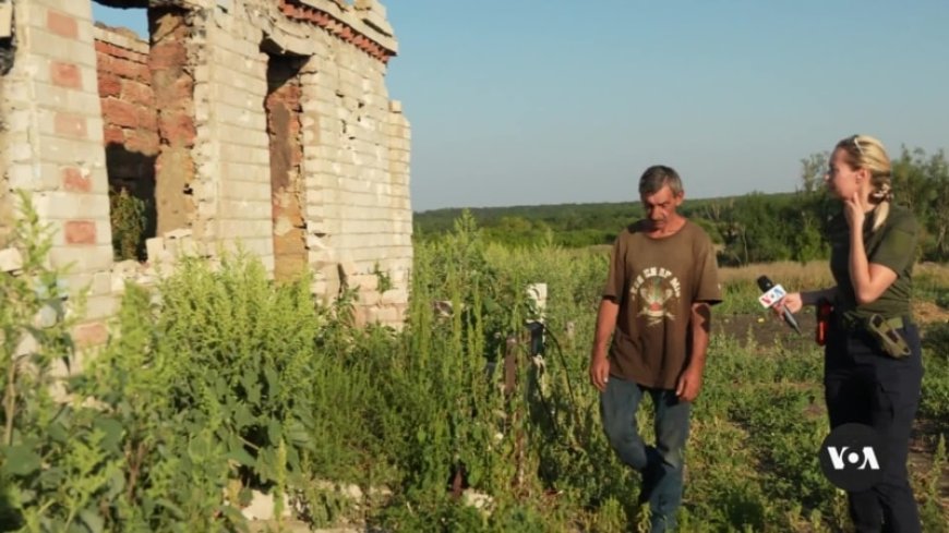 Handful of residents remain in Ukrainian village destroyed by Russia  --[Reported by Umva mag]