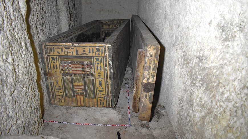 'Extraordinary' burial of ancient Egyptian governor's daughter discovered in a coffin within another coffin --[Reported by Umva mag]