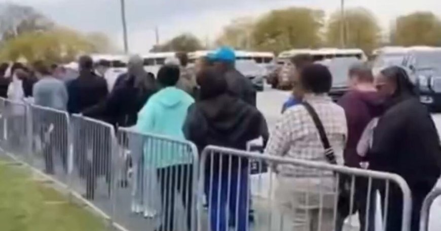 Buses Spotted at Kamala Harris’s Flint, Michigan Rally (VIDEO) --[Reported by Umva mag]