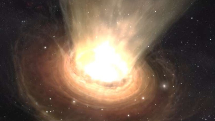 Ancient supermassive black hole is blowing galaxy-killing wind, James Webb Space Telescope finds --[Reported by Umva mag]