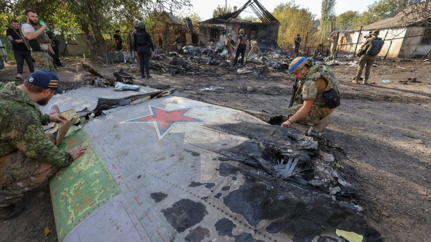 Dramatic moment ‘Russian £11.5m stealth drone is shot out of the sky by Putin’s OWN fighter jet in friendly fire blast’ --[Reported by Umva mag]