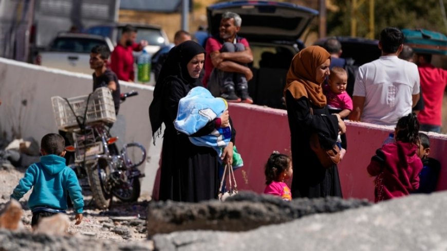 Lebanon displacement crisis deepens amid surging airstrikes --[Reported by Umva mag]