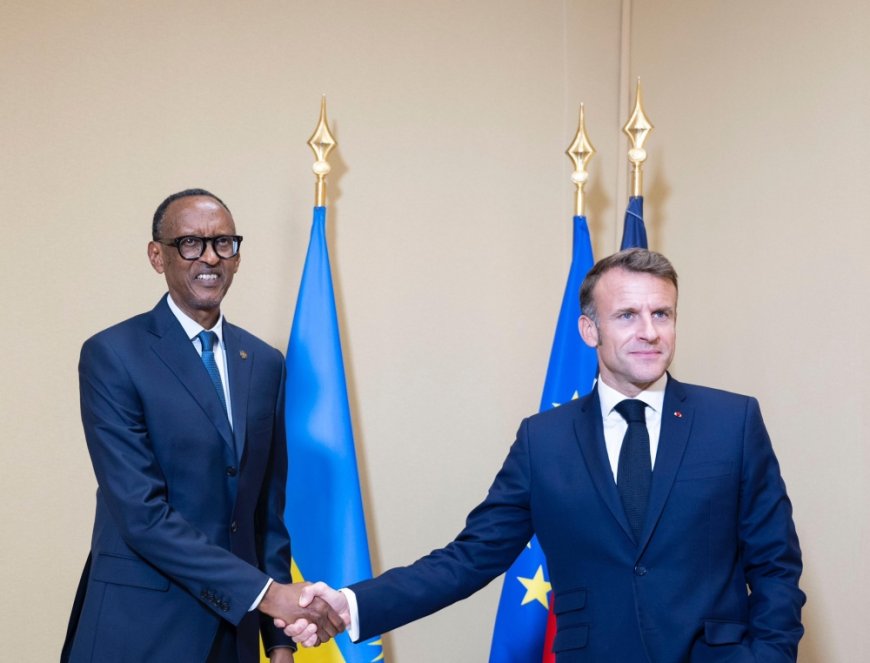 Kagame, Macron reiterate need to address root causes of insecurity in region --[Reported by Umva mag]