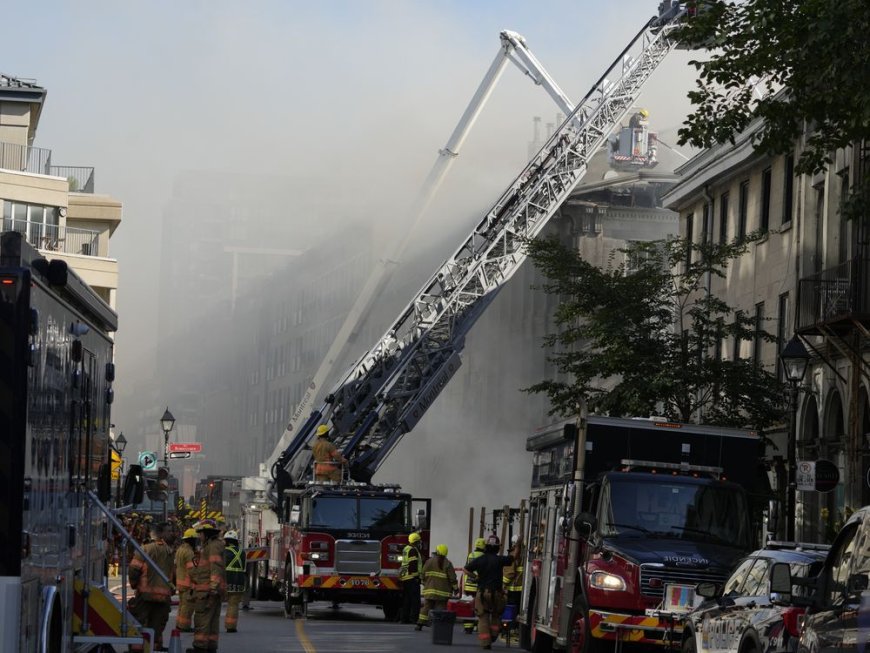 Mom and seven-year-old daughter from France killed in Old Montreal fire --[Reported by Umva mag]