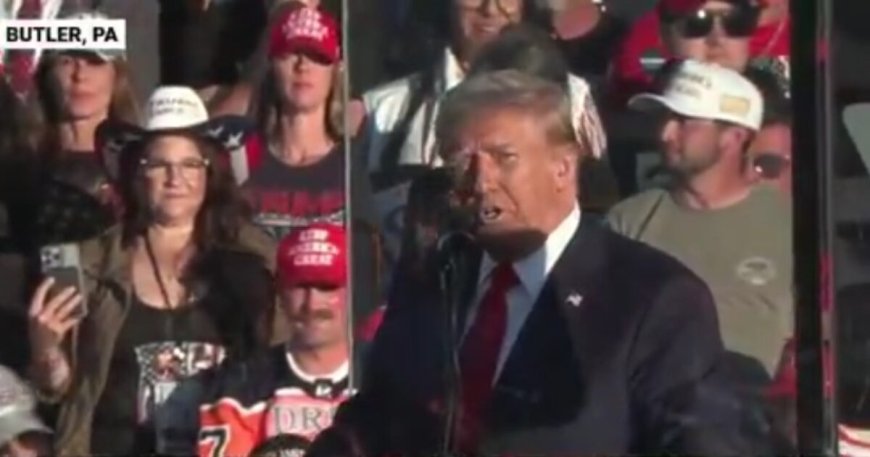 President Trump Takes the Stage to Massive Crowd in Butler, PA, Receives Hero’s Welcome -“By the Hand of Providence and by the Grace of God That Villain Did Not Succeed in His Goal” (VIDEO) --[Reported by Umva mag]