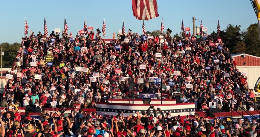 WATCH: “AS I WAS SAYING…” – President Trump Opens Butler, PA Rally Showing Illegal Immigration Chart that Saved His Life, Delivers “One Simple Message” --[Reported by Umva mag]