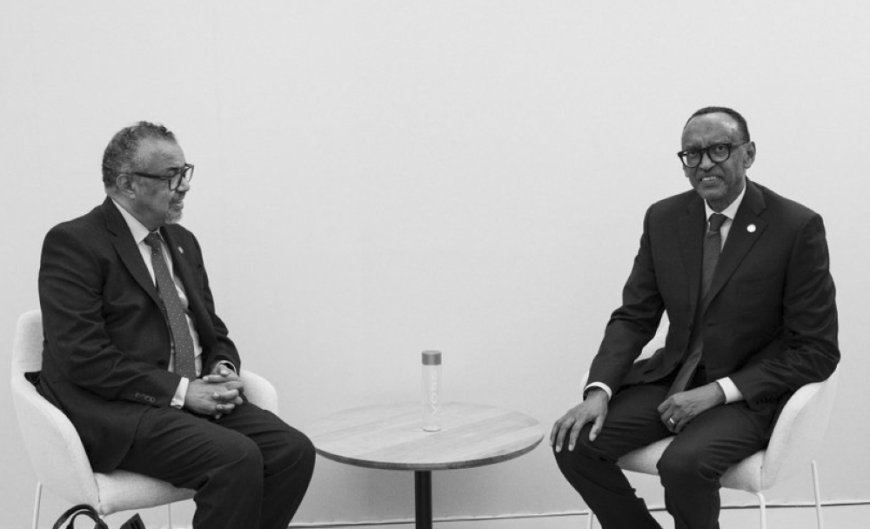 Kagame, WHO boss discuss collabo in containment of Marburg virus in Rwanda --[Reported by Umva mag]