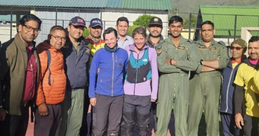 British climber rescued after she went missing on 23,000ft mountain --[Reported by Umva mag]